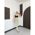 Yüksek Bel Dikişsiz Spor Tayt Çağlayeşili