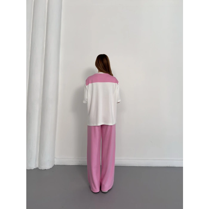 Oversize Tişörtlü Candy Mood Takım