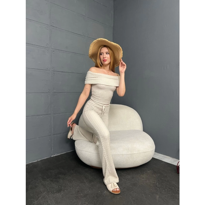 Bürümcük Madonna Takım Bej