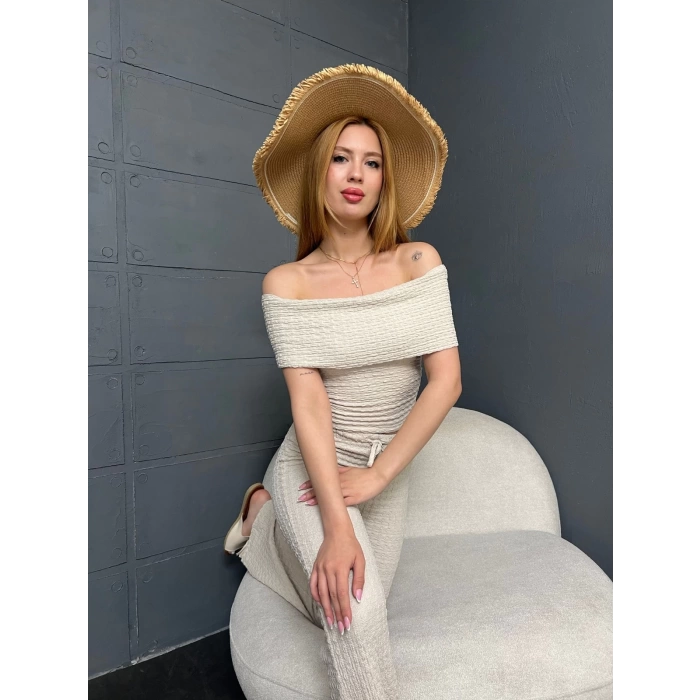 Bürümcük Madonna Takım Bej