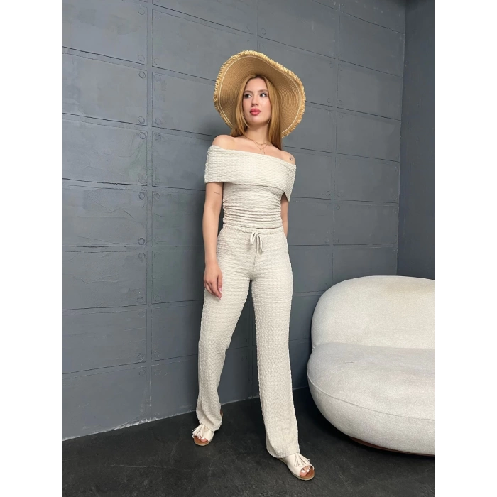 Bürümcük Madonna Takım Bej