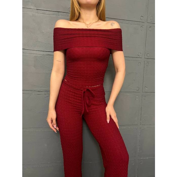 Bürümcük Madonna Takım Kırmızı