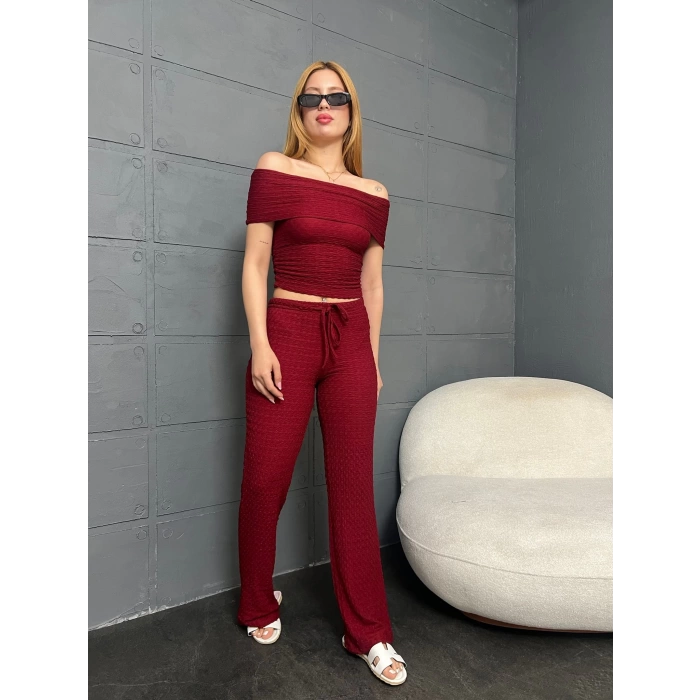 Bürümcük Madonna Takım Kırmızı