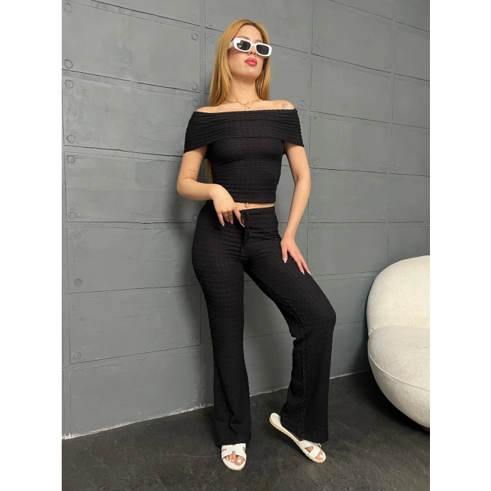 Bürümcük Madonna Takım Siyah