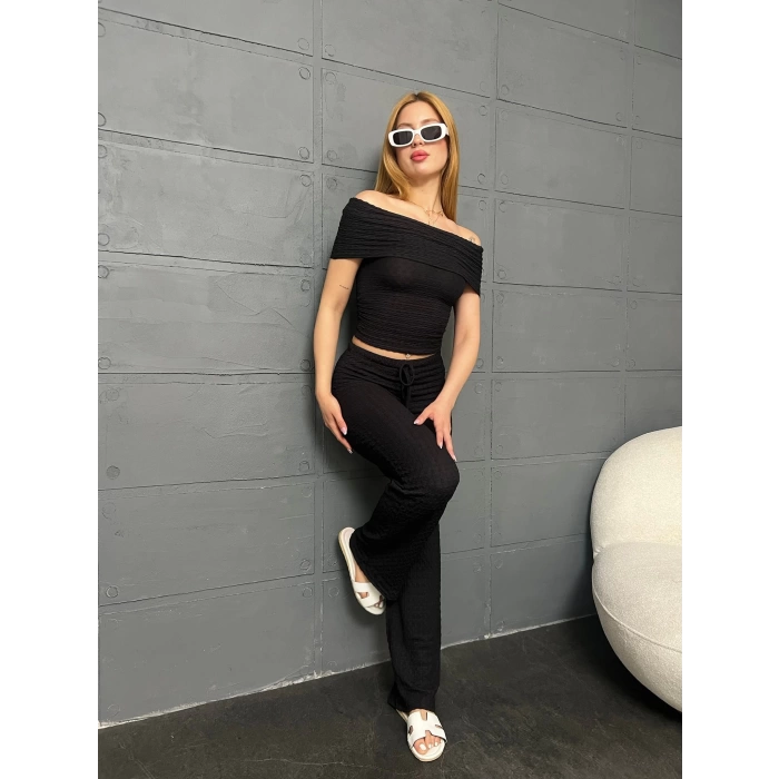 Bürümcük Madonna Takım Siyah
