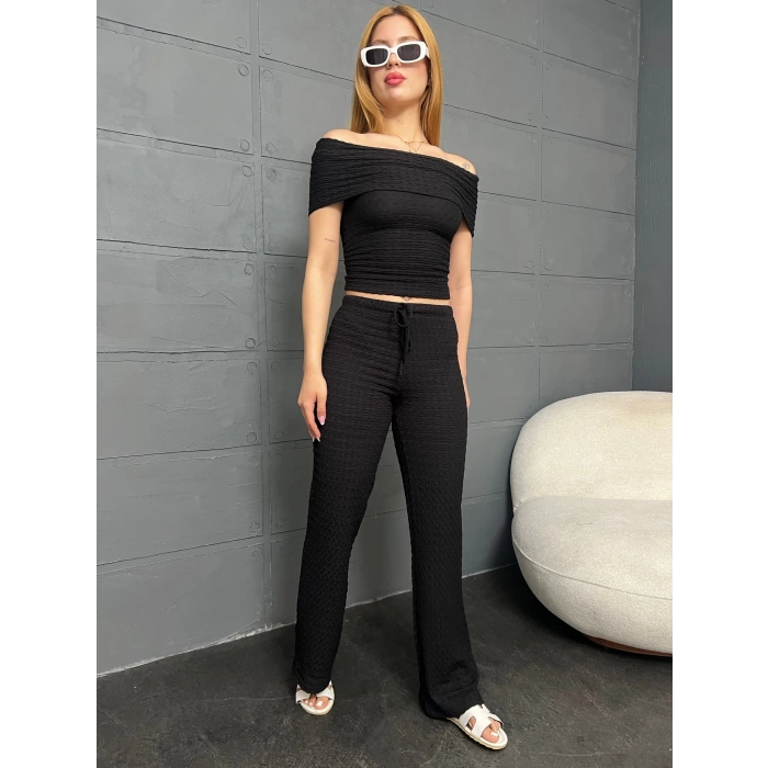 Bürümcük Madonna Takım Siyah