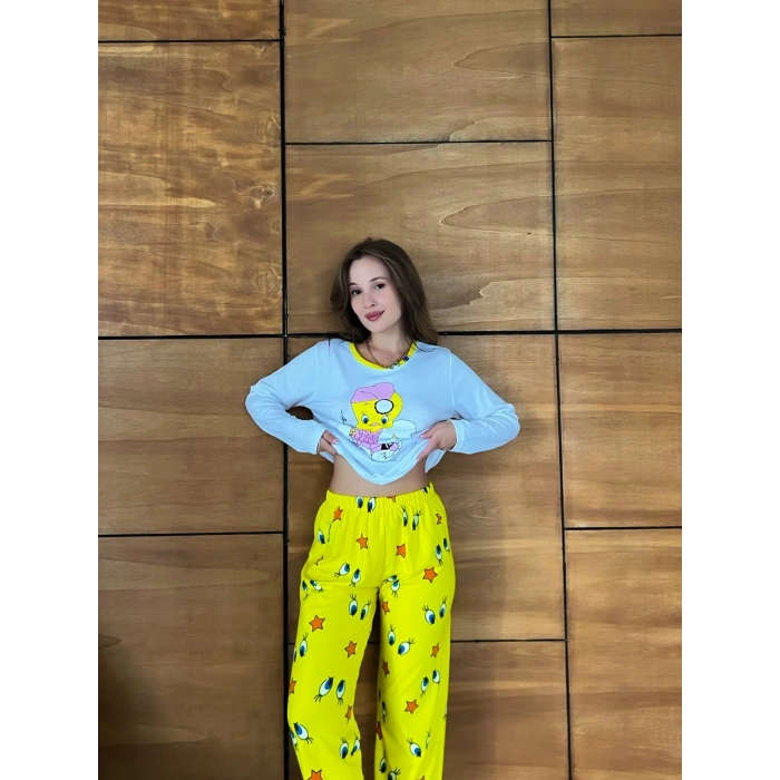 Desenli Pijama Takımları 2