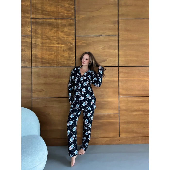 Desenli Pijama Takımları 5