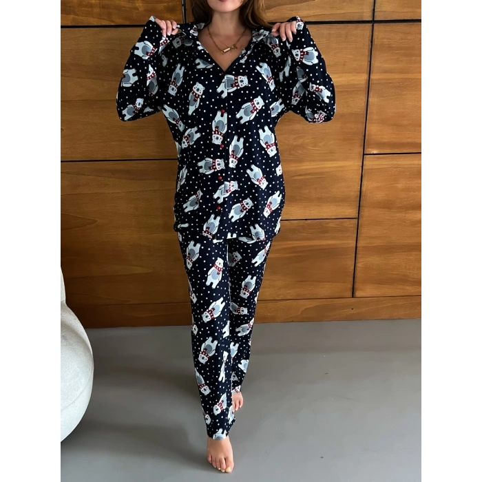 Desenli Pijama Takımları 5