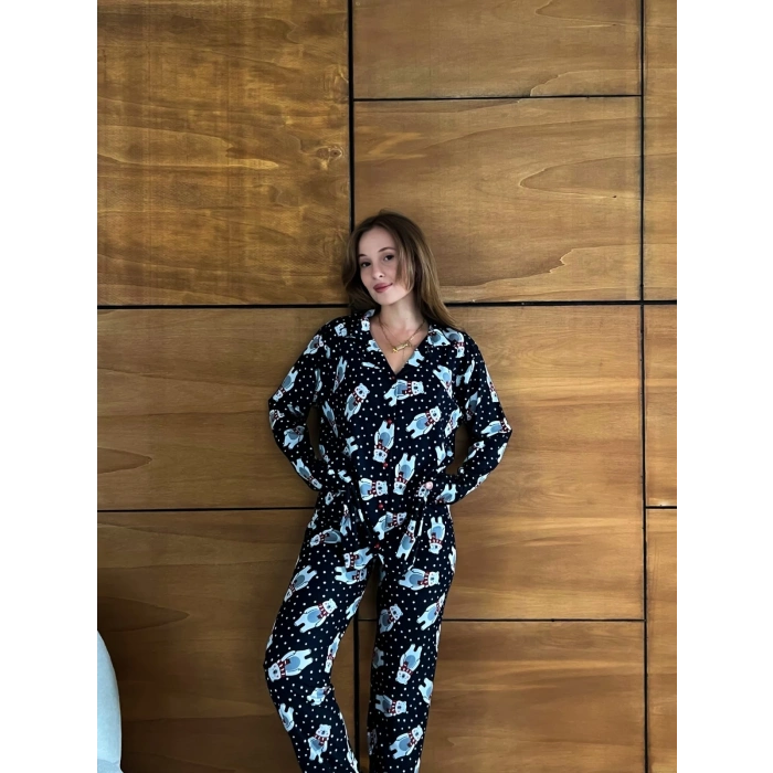 Desenli Pijama Takımları 5