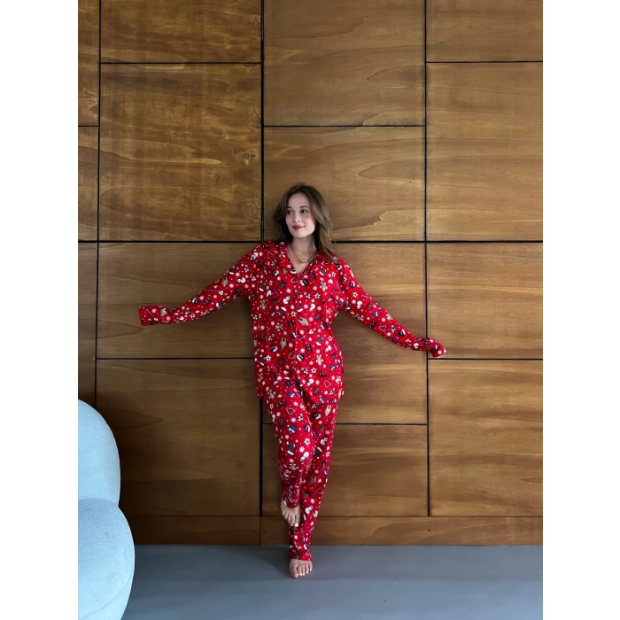 Desenli Pijama Takımları 7