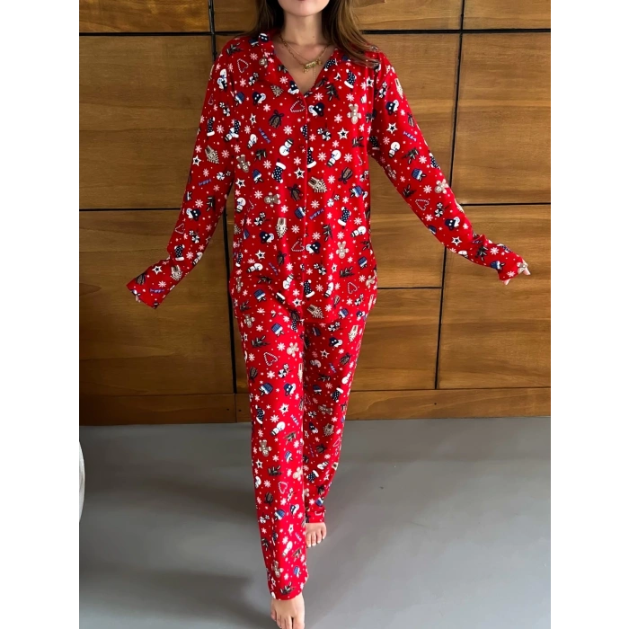 Desenli Pijama Takımları 7