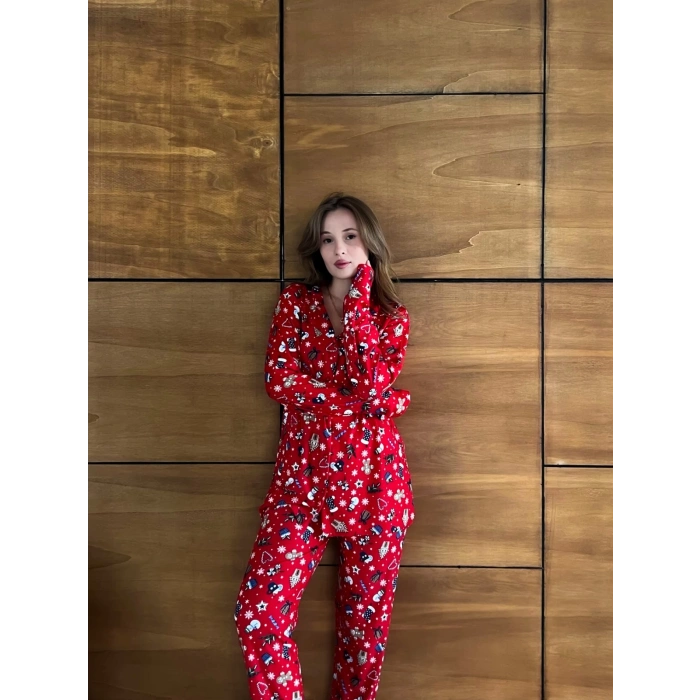 Desenli Pijama Takımları 7