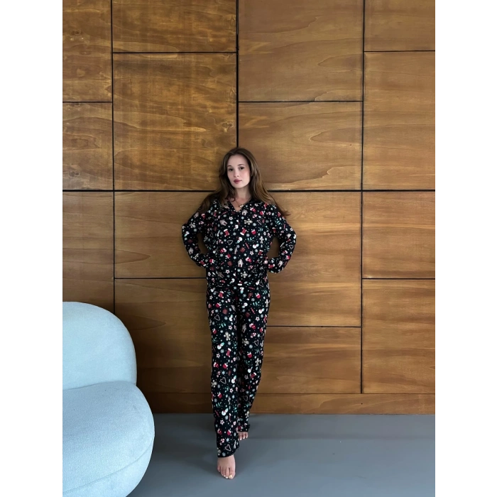 Desenli Pijama Takımları 8