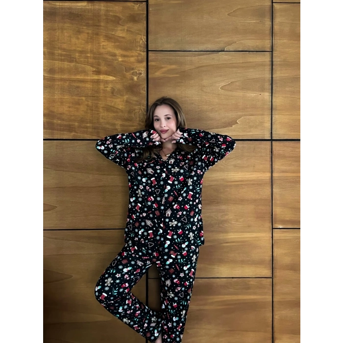 Desenli Pijama Takımları 8