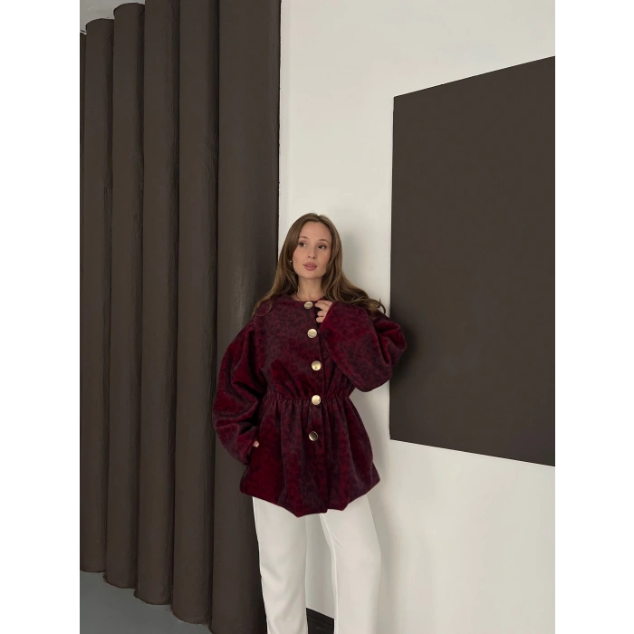 Grace Yumoş Kaban Bordo