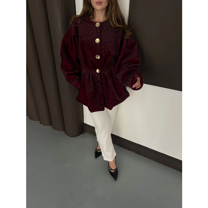 Grace Yumoş Kaban Bordo