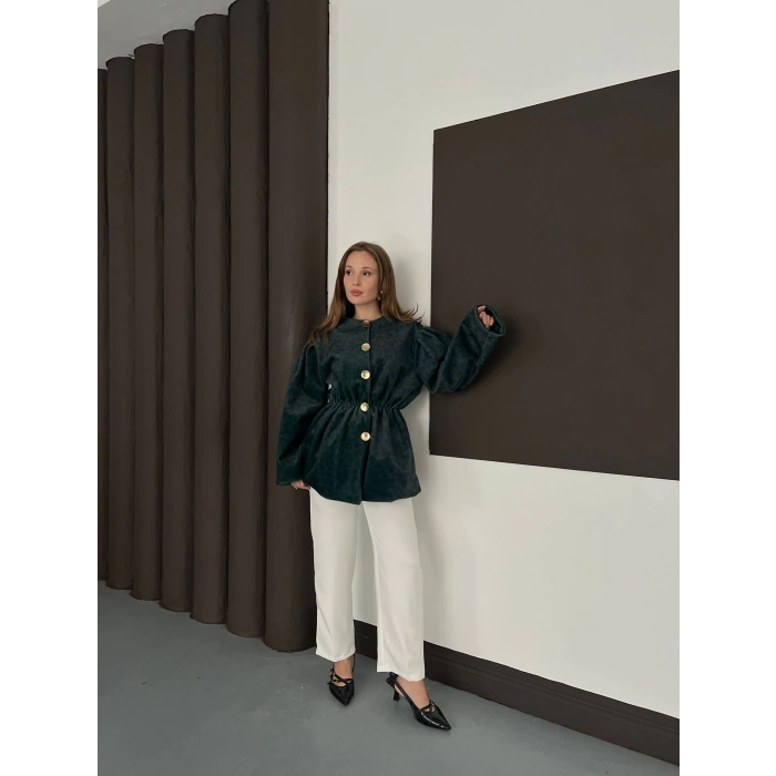 Grace Yumoş Kaban Haki