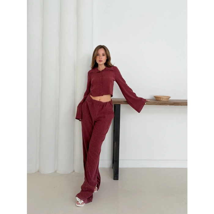 İkili Olive Dream Takım Bordo