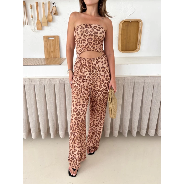 Leopar Desen Sandy Tulum