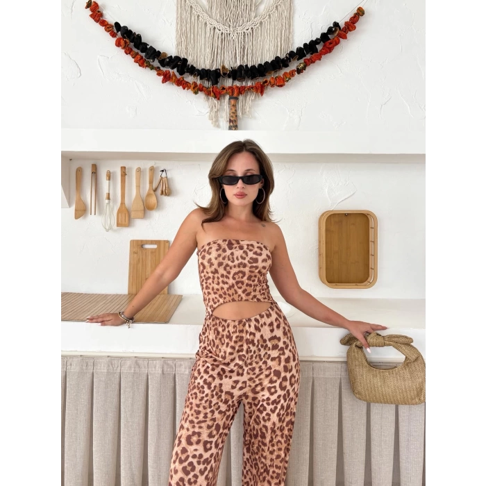 Leopar Desen Sandy Tulum