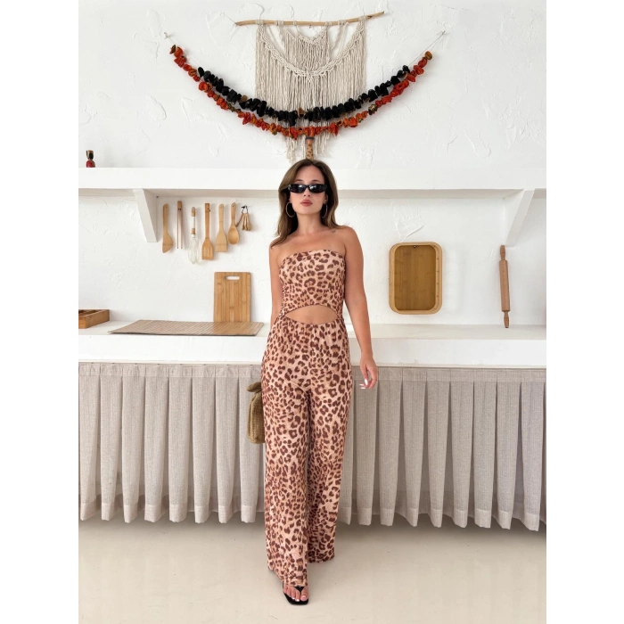 Leopar Desen Sandy Tulum