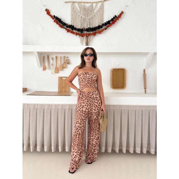 Leopar Desen Sandy Tulum