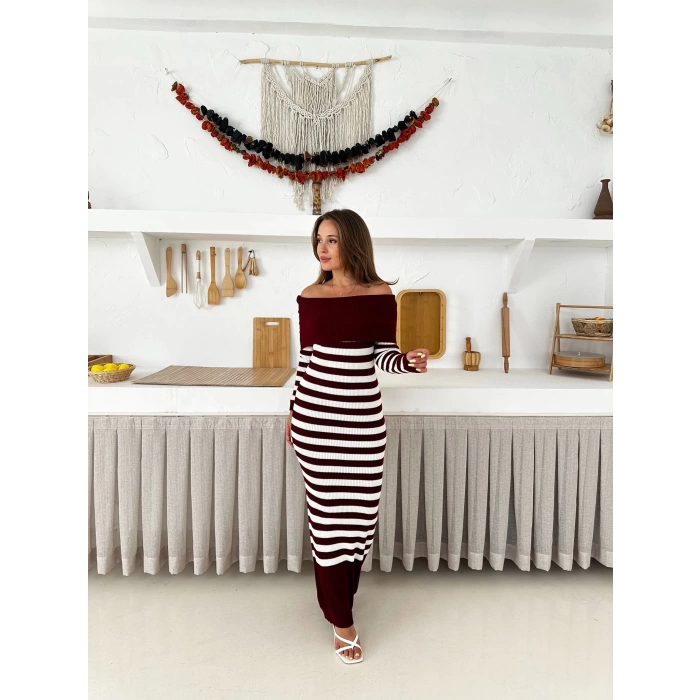Madonna Yaka Elegant Lines Kahverengi