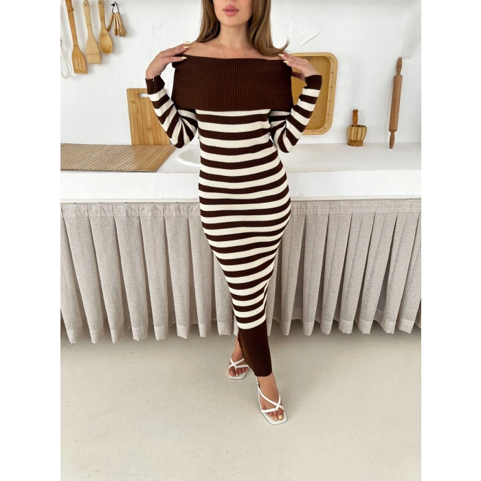 Madonna Yaka Elegant Lines Kahverengi