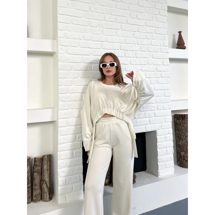 Tasarım İkili Set Ekru