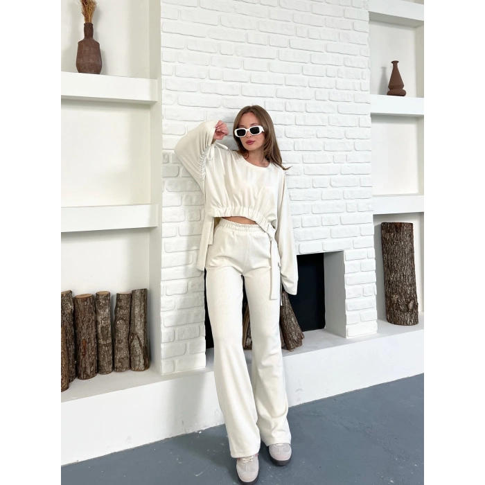 Tasarım İkili Set Ekru