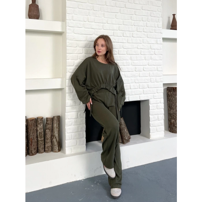 Tasarım İkili Set Haki