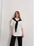Oversize Tişörtlü Candy Mood Takım Siyah