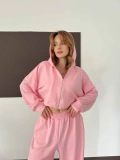 Modal Viral Üçlü Takım Pembe