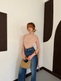 Pelerin Detaylı Body Suit Bej