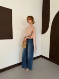 Pelerin Detaylı Body Suit Bej