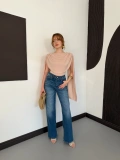 Pelerin Detaylı Body Suit Bej