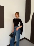Pelerin Detaylı Body Suit Siyah