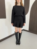 Piliseli Linda Elbise Siyah