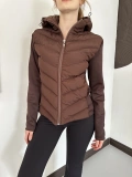Range Kapüşonlu Şişme Mont Kahve