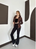 Range Kapüşonlu Şişme Mont Kahve
