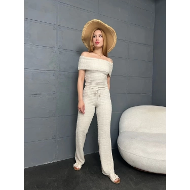 Bürümcük Madonna Takım Bej
