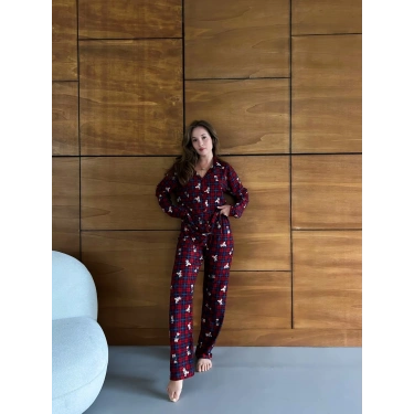 Desenli Pijama Takımları 9