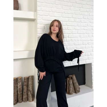 Tasarım İkili Set Siyah