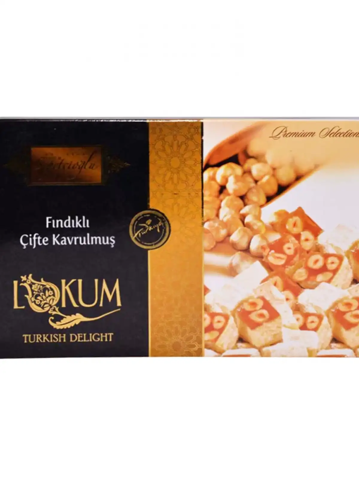 Fındıklı Çifte Kavrulmuş Lokum 300G