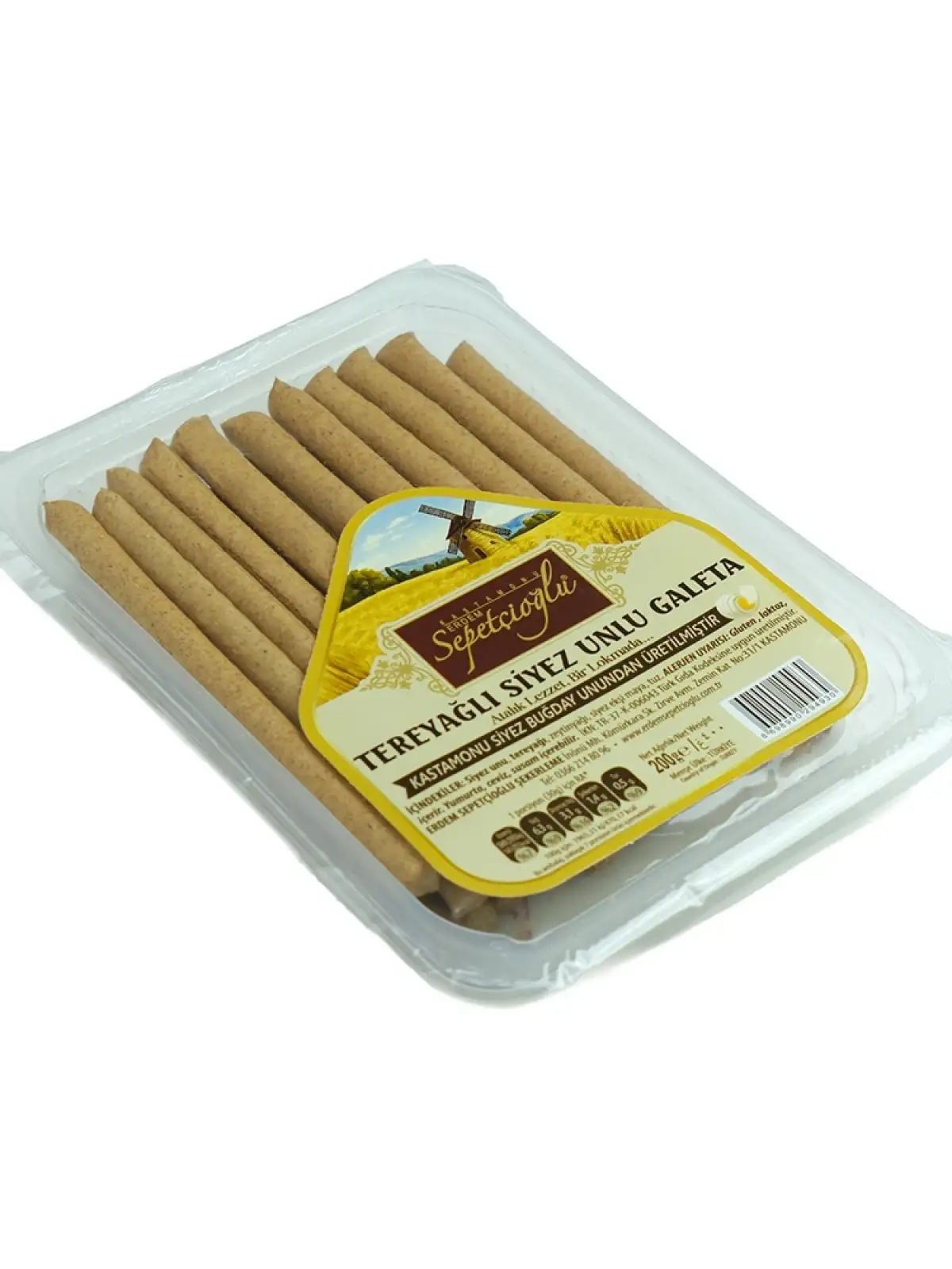 Tereyağlı Siyez Unlu Galeta 200G