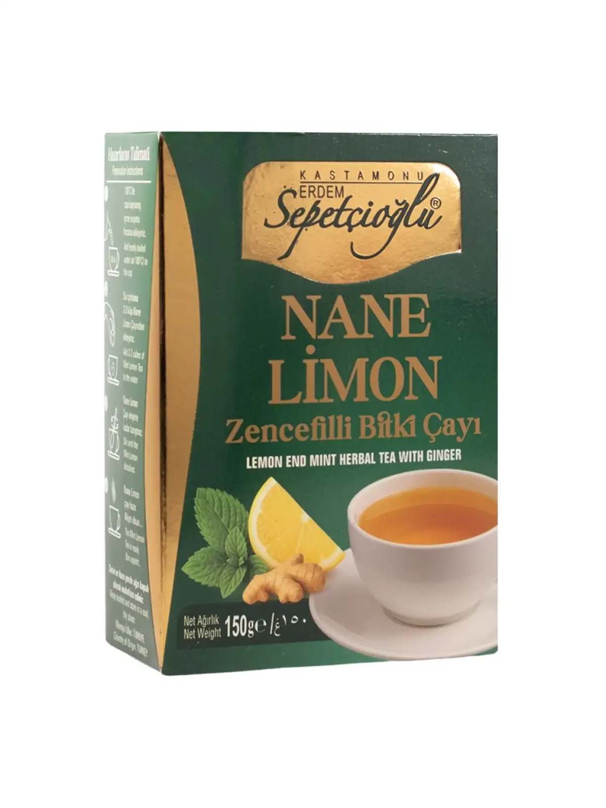 SEPETÇİOĞLU NANE LİMON ÇAYI 150G