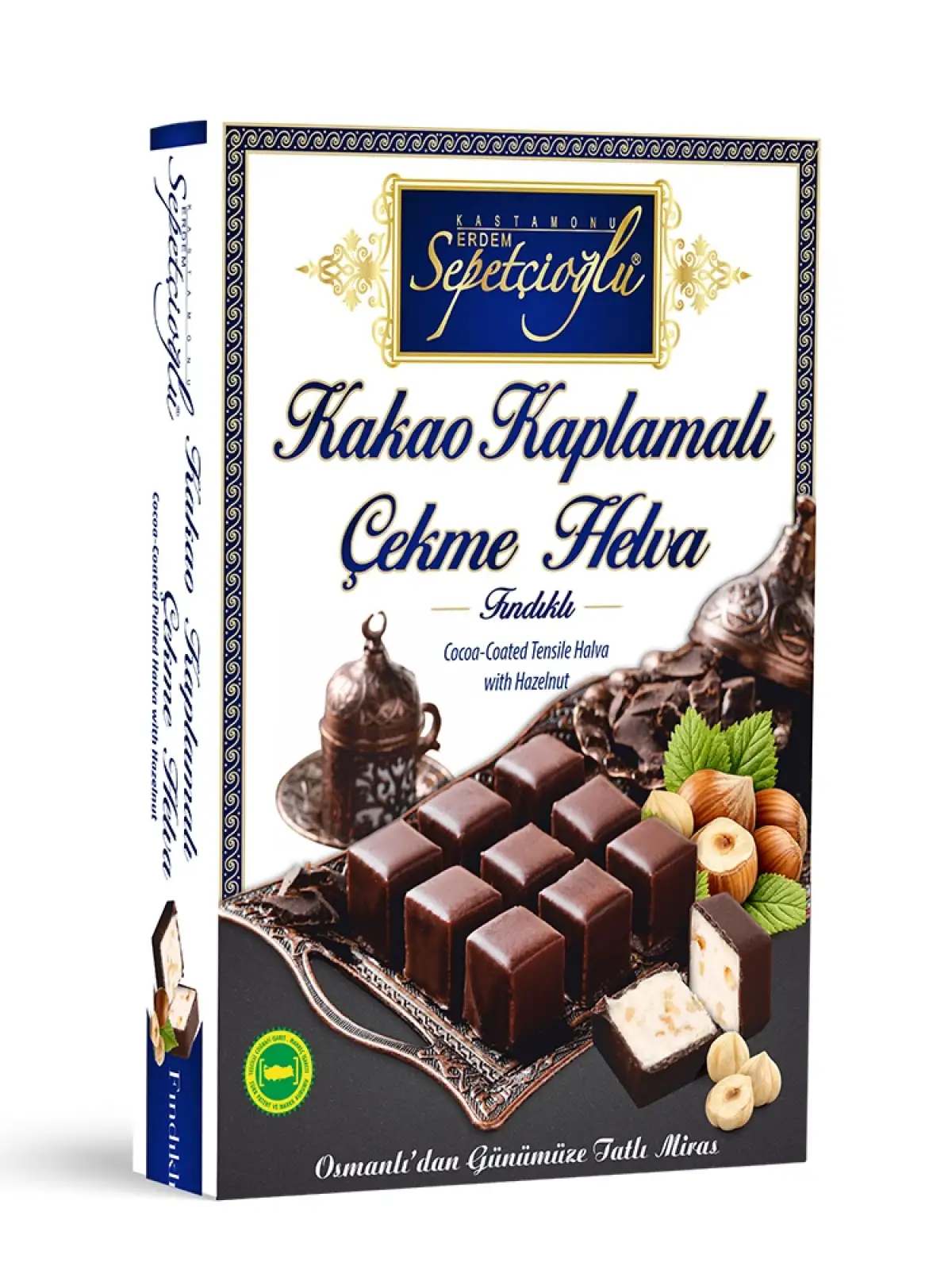 Kakao Kaplamalı Fındıklı Çekme Helva 160G