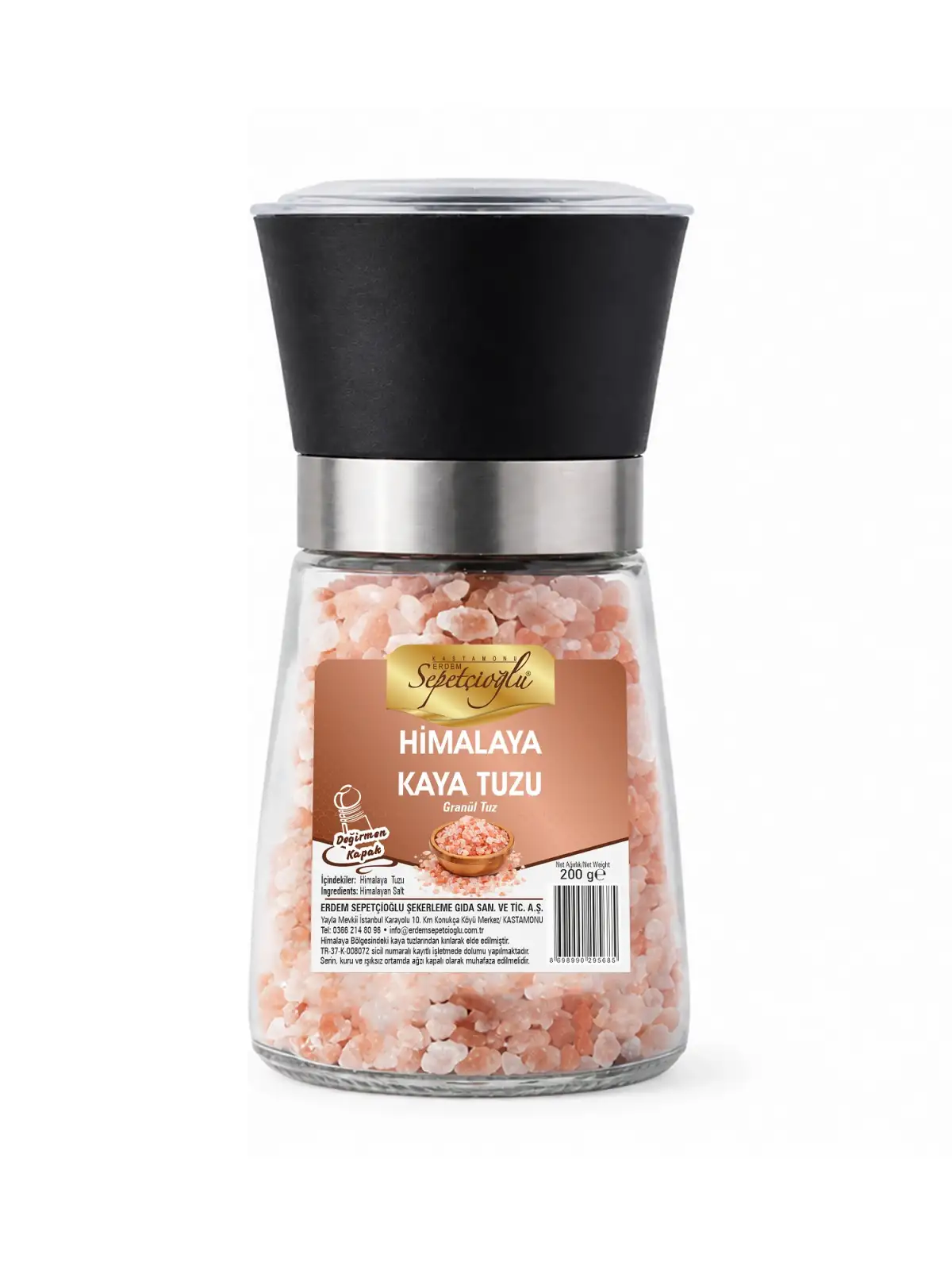 Himalaya Kaya Tuzu (Granül) - Değirmen Kapak 200G