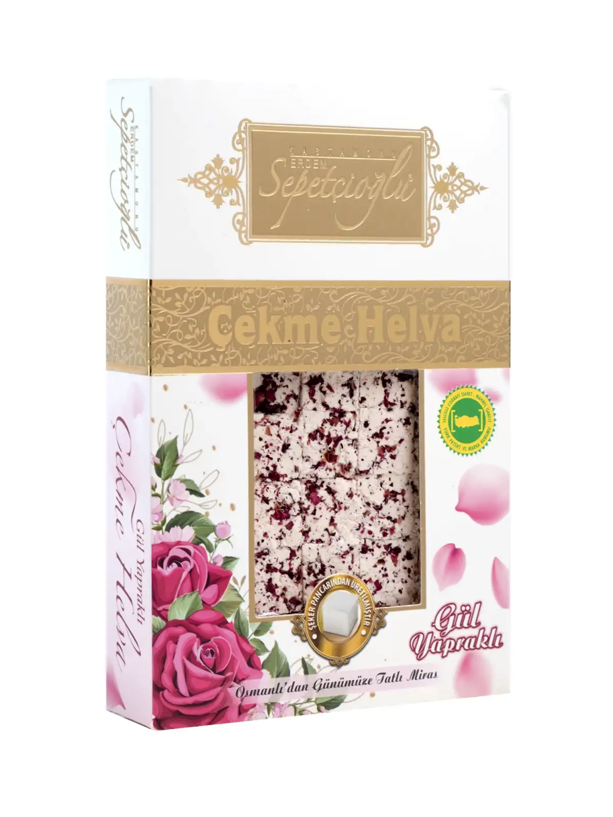 Gül Yapraklı Çekme Helva 280G